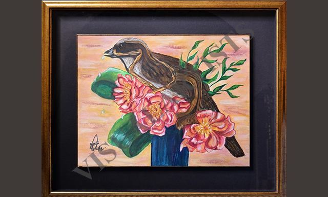 Portrait of Sparrow Bouquet
